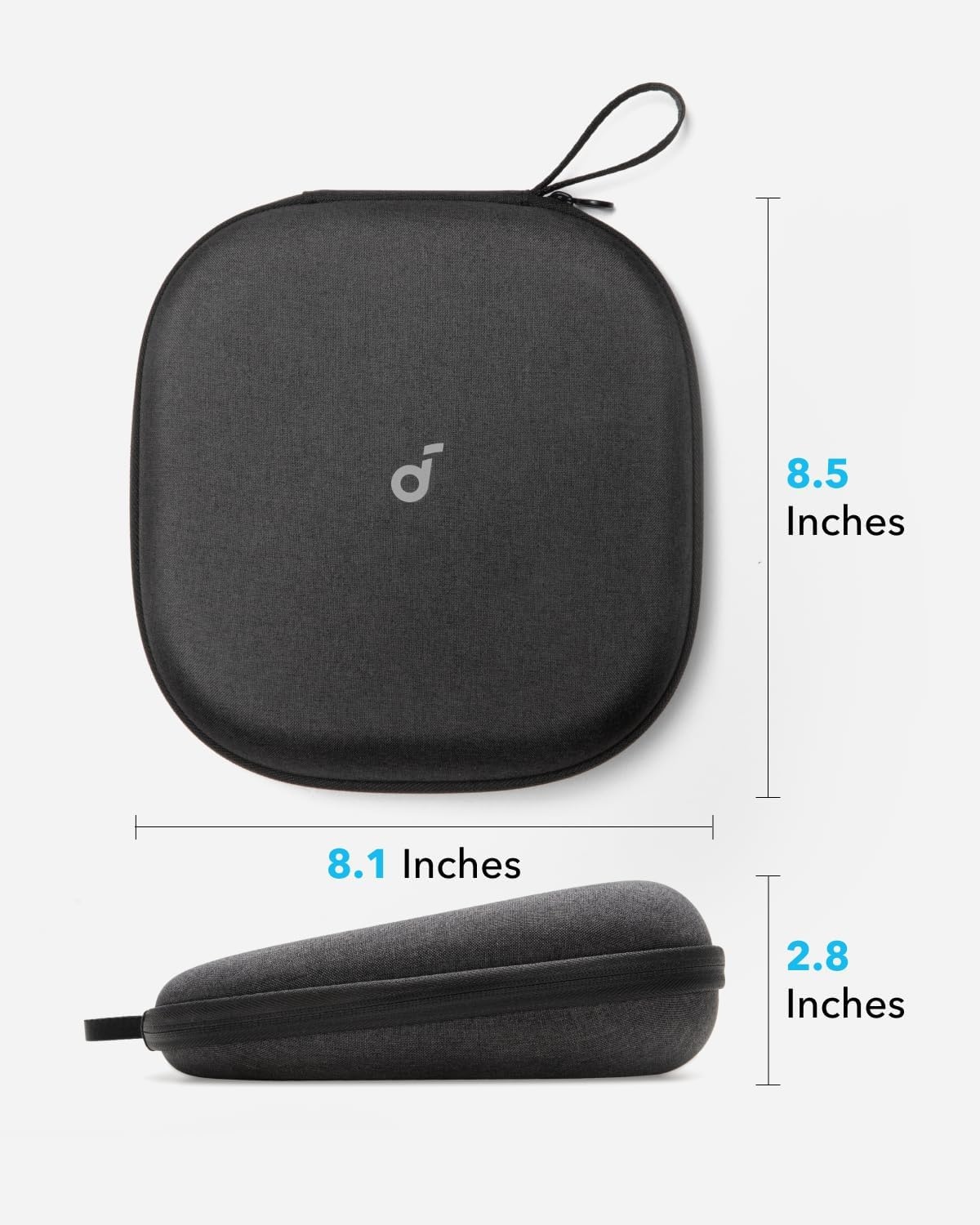 image:imageSoundcore by Anker Space One Active Noise Cancelling Headphones with Headphones Case 2X Stronger Voice Reduction 40H ANC Playtime App Control LDAC HiRes Wireless Audio