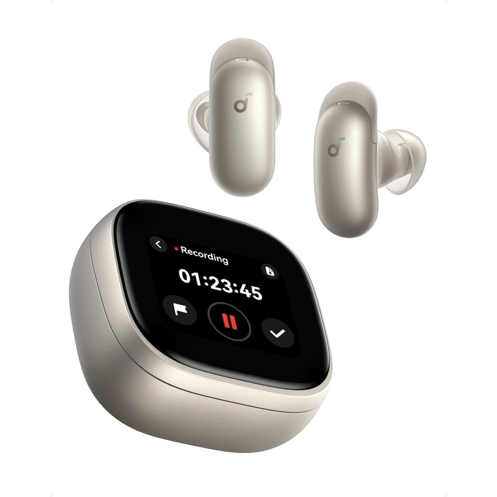 image:imageSoundcore Liberty 5 ProGuinness World RecordsCertified Call QualityAnker Thus AI ChipActive Noise Cancelling Wireless EarbudsCrystalClear Calls for CommuteNoisy EnvironmentsTitanium Gold