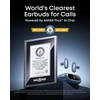 Soundcore Liberty 5 Pro,Guinness World Records-Certified Call Quality,Anker Thus™ AI Chip,Active Noise Cancelling Wireless Earbuds,Crystal-Clear Calls for Commute,Noisy Environments(Pearl Blue)