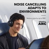 Soundcore by Anker Space One Active Noise Cancelling Headphones, with Headphones Case, 2X Stronger Voice Reduction, 40H ANC Playtime, App Control, LDAC Hi-Res Wireless Audio