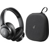 Soundcore by Anker Q20i Hybrid Active Noise Cancelling Headphones, with Headphones Case, Wireless Over-Ear Bluetooth, 40H Long ANC Playtime, Hi-Res Audio, Big Bass, Customize via an App