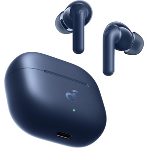 Soundcore Anker P42i Wireless Earbuds with Adaptive ANC for Daily Noise | Natural Mode for Concerts & Live Events, Hi-Res Audio with LDAC, 56H playtime, AI Clear Calls, Wireless Charging, IP55(Navy Blue)