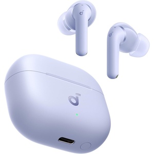 Soundcore Anker P42i Wireless Earbuds with Adaptive ANC for Daily Noise | Natural Mode for Concerts & Live Events, Hi-Res Audio with LDAC, 56H playtime, AI Clear Calls, Wireless Charging, IP55(Purple)