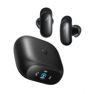 Soundcore Liberty 5 Pro,Guinness World Records-Certified Call Quality,Anker Thus™ AI Chip,Active Noise Cancelling Wireless Earbuds,Crystal-Clear Calls for Commute,Noisy Environments(Midnight Black)