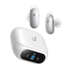 Soundcore Liberty 5 Pro,Guinness World Records-Certified Call Quality,Anker Thus™ AI Chip,Active Noise Cancelling Wireless Earbuds,Crystal-Clear Calls for Commute,Noisy Environments(Pearl White)