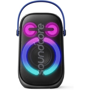 Soundcore Anker Rave Neo 2 Portable Speaker with 80W Stereo Sound, PartyCast 2.0, Light Show, IPX7 Waterproof (Floats on Water) 18H Playtime, Customizable EQ & Bass Up for Party, Tailgating, Backyard