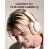 Soundcore by Anker Q31i, Adaptive Noise Cancelling Over-Ear Headphones(Cream White)
